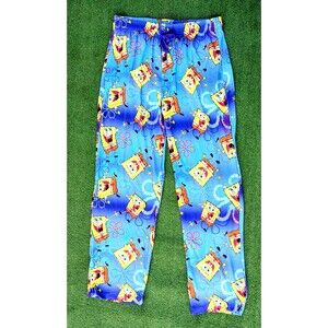 SpongeBob Squarepants Bioworld Men's Small Soft Comfort Fit Lounge Pants NWT